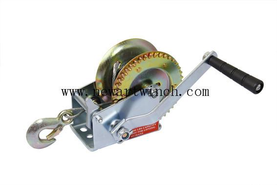 Terminal 450kg Manual Hand Winch Heavy Duty With Webbing Boat Trailer Harbor