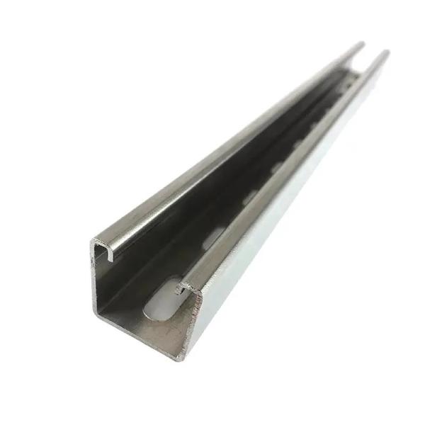 Lightweight Stainless Steel Slotted Strut Channel C Shaped 8Ft ODM