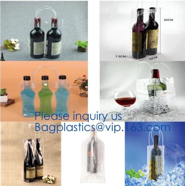 k bottom leakproof reusable wine bottle protector 3 pack bubble travel protective bag,USA Amazon WineSkin Protecto