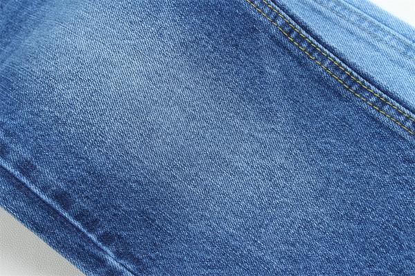 12.5 oz de tissu rigide en denim pour les jeans 100% coton super bleu foncé