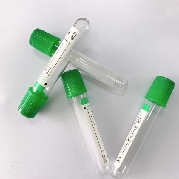 Tubo médico profissional da coleção do sangue para o exame clínico