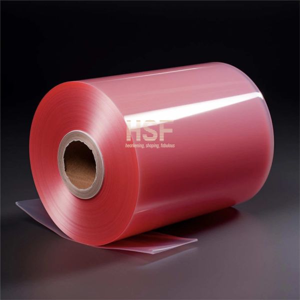80uM Red Monoaxial Orientation Polyethylene PE Film Used In Horticulture