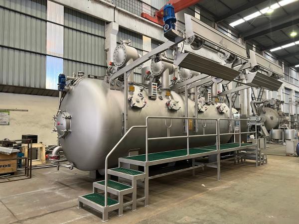 Extreme Rapid High Temperature Dyeing Machine Low Consumption