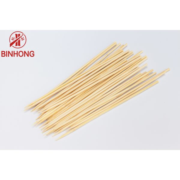 БАРБЕКЮ логотипа 7cm Eco ручки дружелюбного изготовленного на заказ бамбуковые