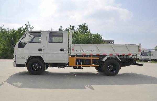 Prix d'usine JMC 4X2 116HP 3.19M Petit camion de déchargement mini-éclairé à bascule avec haute performance