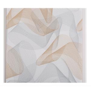 Panneaux décoratifs de PVC forme plate/douce pour l'entretien facile secteurs humides/secs