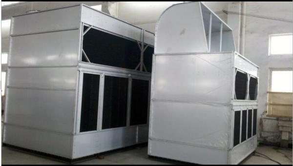 Industry Square Type Closed Loop Cooling Tower With CHINT Electric Control Cabinet