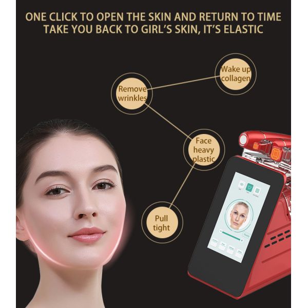 Anti Aging 1.5mm Depth 0.25cm2 3D HIFU Machine