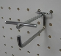 Выставочные витрины обтекателя втулки Pegboard с основанием MDF