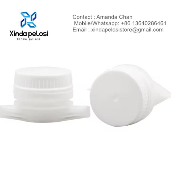 Melhor preço Grado Alimentar Stand Up Pouch Cap For Soja Milk Bags For Sale