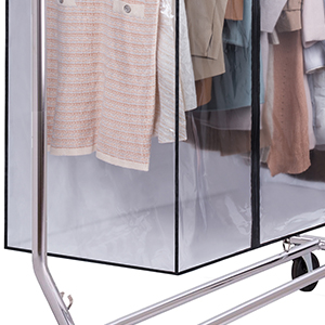 Large Capacity Dustproof Clothing Closet Organizer Custom Suit Garment Cover Bags Custom Logo