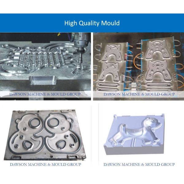 30 литров Джерри может и машина прессформы дуновения штранг-прессования тряся лошади автоматическая