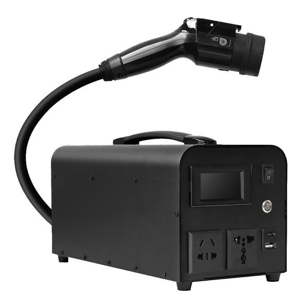 5.5KW Electric Vehicle DC Charger Adapter For Portable Outdoor Emergency Charging Station
