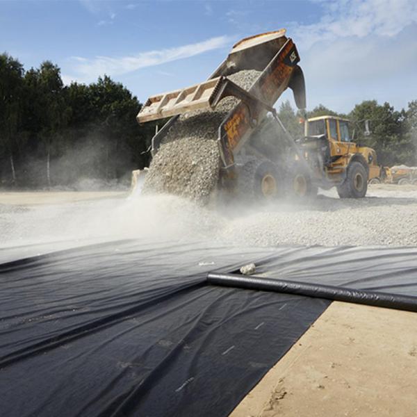 Certified Woven Fabric Stabilization PP Woven Geotextile For Soil Reinforcement