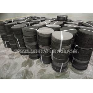 175mm Circular Low Carbon Steel Filter Disc with 270 Micron Filtering Rate for Extruder Screen