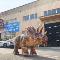 Randonnée de dinosaures pour le parc d'attractions
