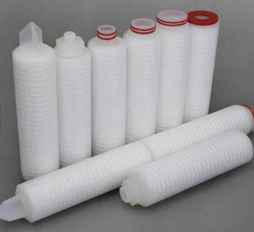 Industrial 5 Micron Nylon Pleated Filter Cartridge For Bacterial Filtration