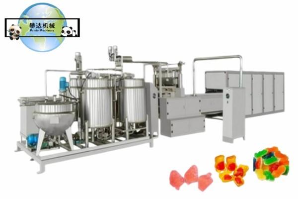Automatic Gummy Candy Production Line, Gummy Candy Making Machine, Soft Gummy Candy Production Line