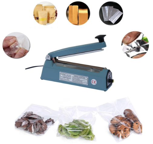 FRL200A Heavy Duty 25kg Load Capacity Continuous Band Sealer with 10mm Sealing Width for Plastic Bags
