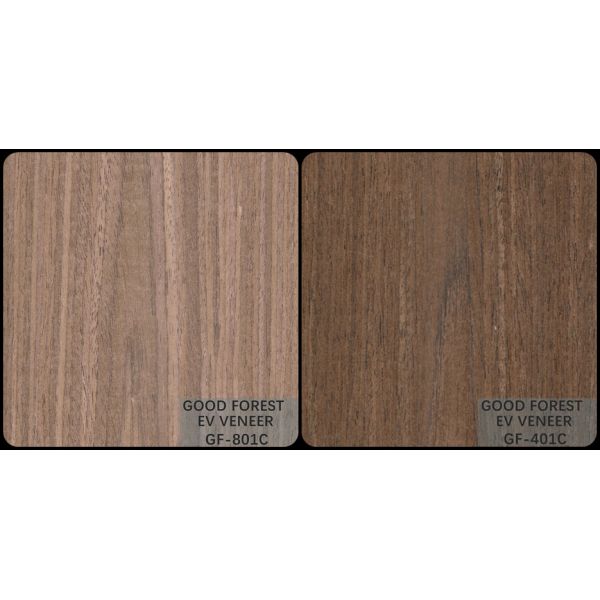 Проектированная деревянная облицовка EV лощит крону черного грецкого ореха отрезала естественное