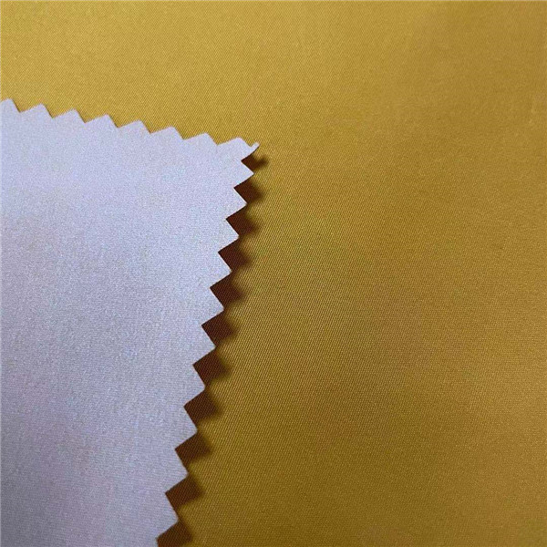 Имитационная ткань PU ткани 75DX75D 115gsm 150cm ткани памяти белая водоустойчивая