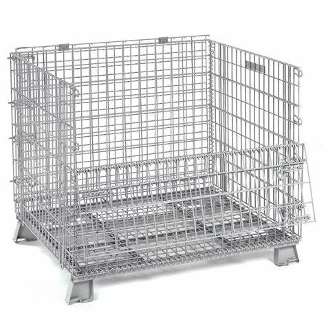 Cages de stockage en treillis métalliques soudés