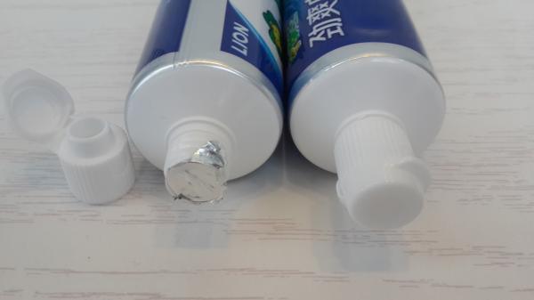 20g Small Diameter Toothpaste Packaging ABL Tube With smooth Cap 250/12