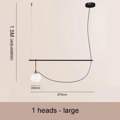 Three-head magic bean pendant lamps NH S3 Suspension（WH-AP-612）