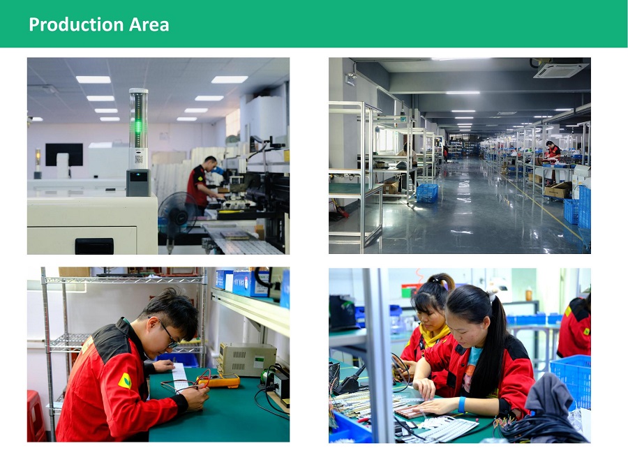 ONN M4S-G Industrial LED Status Light With Embedded Acrylic Light Guide Column For SMT Mining Machinery