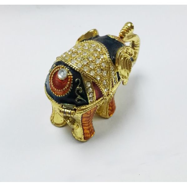 Indian elephant decorated Custom Made Jewelry Boxes animal gift box for jewelry wedding gift