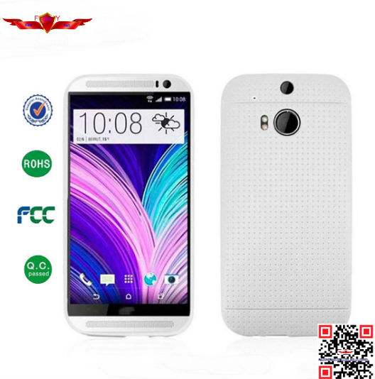 New High Quality 100% Quality Guaranteed Colorful TPU Cover Cases For HTC M8
