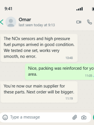 Aftermarket Nitrogen Oxide VW NOx Sensor 8580410-04 0281007671 Custom