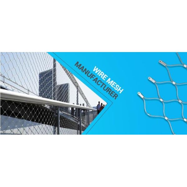 Malla inoxidable de la cuerda de alambre de acero del diamante 60*60m m de Inoxidable