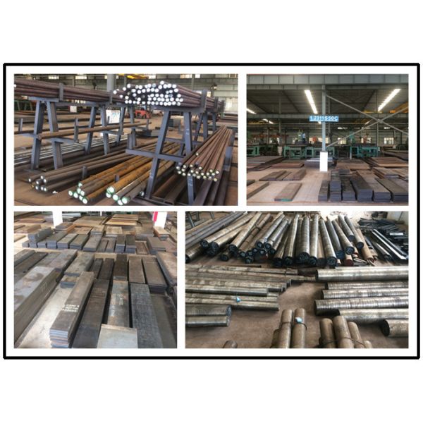 Prehardened Hot Rolled Steel Bar 1.2738 / P20+Ni Grade Hard Chrome Plated