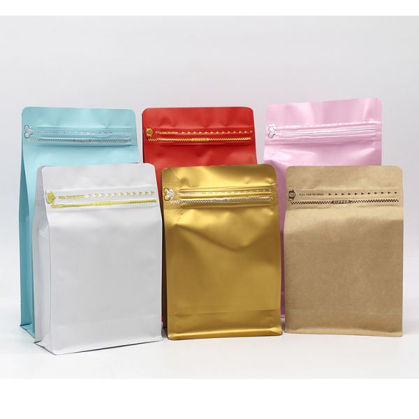 таможня 250г напечатала мешок алюминиевой фольги Зиплок упаковывая/сумки кофейных зерен пакета Дой зажаренные в духовке