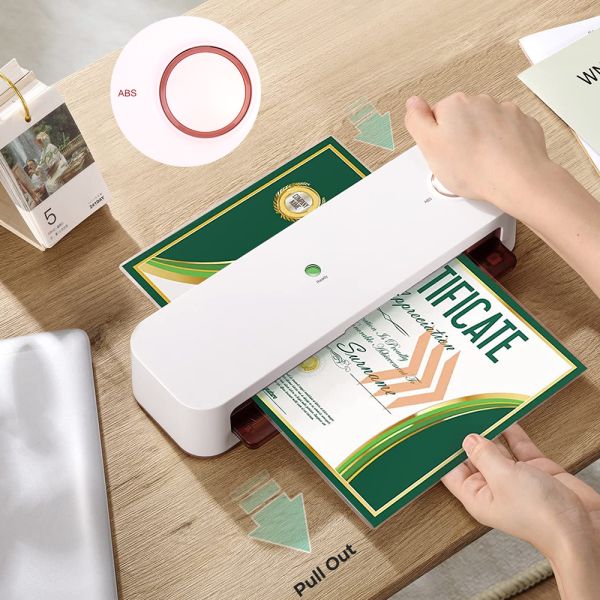 325*95*60 мм А4 настольный ламинировщик для офиса школы Маленькая фотобумажная ламинирующая машина