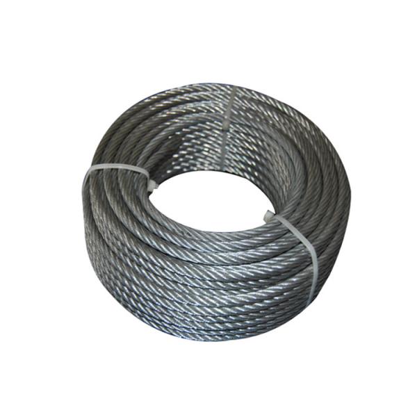 Câble d'avion galvanisé pour construction 7x7, diamètre 1/16 pouce