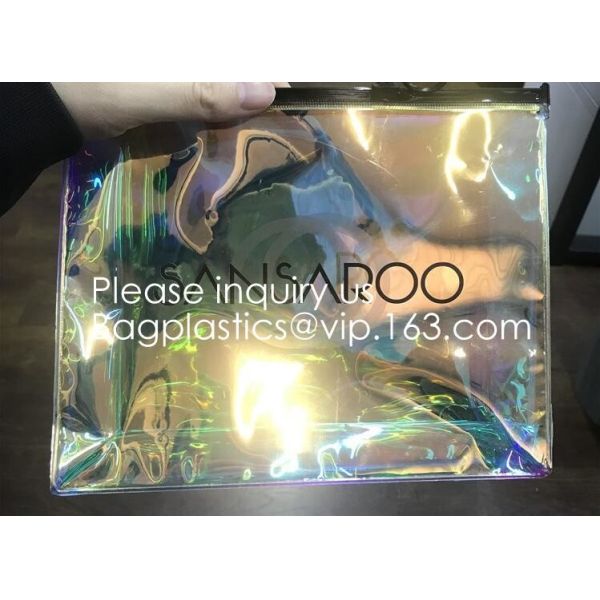 Portable Clear Transparent Waterproof Plastic PVC EVA Travel Cosmetic Bag Makeup Organizer Pouches for Women, bagease
