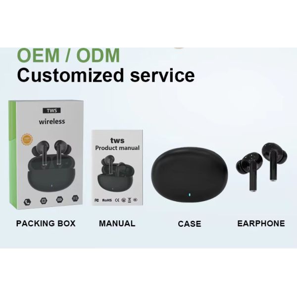 iPod Pro Tws auriculares inalámbricos 2024 en el oído auriculares cancelación de ruido Hifi Sport Mini auriculares de dientes azules