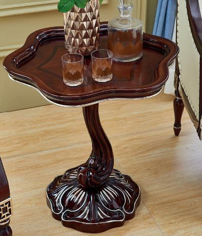 Wooden Antique Design Coffee Side Corner Table
