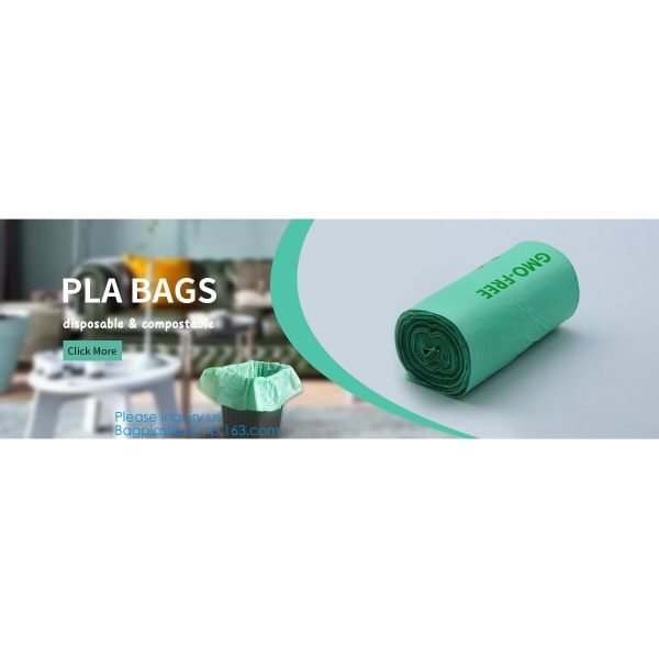 100% Compostable Shopper, Biodegradable Handle Handy Carrier Eco Bio Starch Plant Biodegradable T-Shirt Bags With Logo