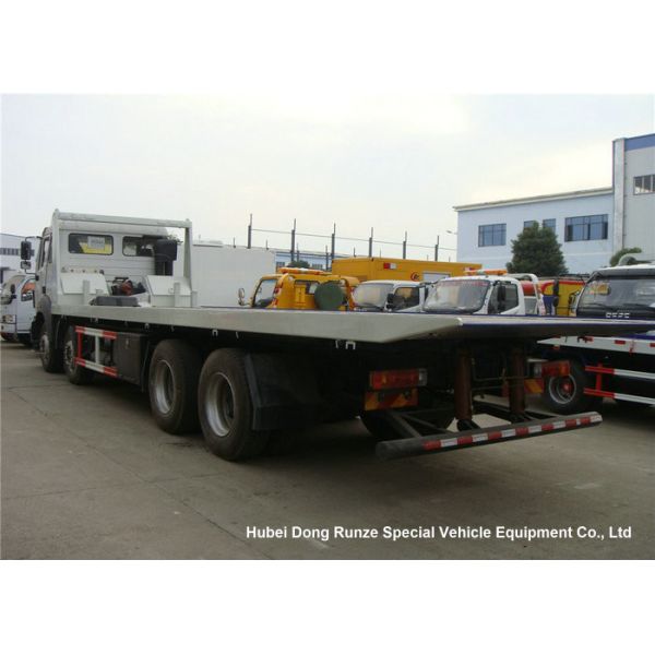 North Benz Heavy Duty Flatbed Wrecker Tow Truck With Hydraulic Winch 25m