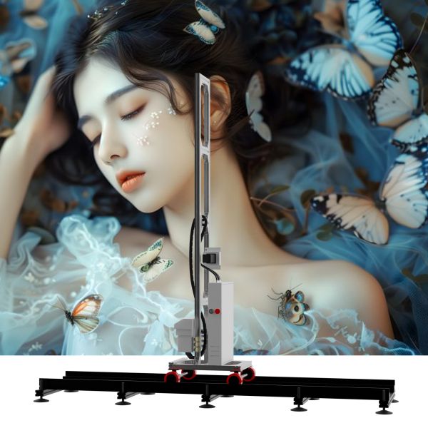 Portable Wall Printer 3D 5D Effect Affordable Price and Good Quality Large Format UV 3D Wall Printing Machine