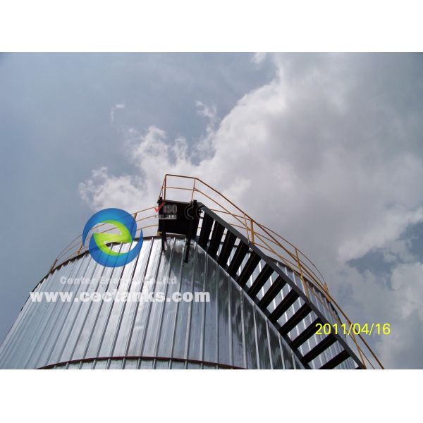 Le verre fondu au réservoir d'eau en acier du feu, conception sont conformes à NFPA-22