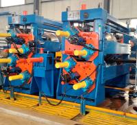 Máquina de moagem automática de tubos com servomotor para tubos quadrados de 400x400 mm