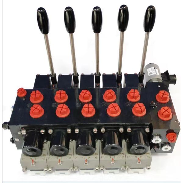 HLPSL HLPSV Гидравлический многоуровневый клапан ручной работы PVG32 гидравлический пропорциональный клапан