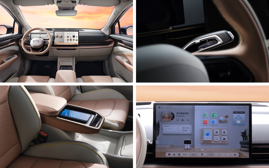 Дверь 5 Seater среднего размера SUV 150km/H 5 геометрии M6 Geely для семей путешествует