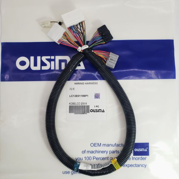Excavator Wiring Harness LC13E01186P1 For KOBELCO 200-8
