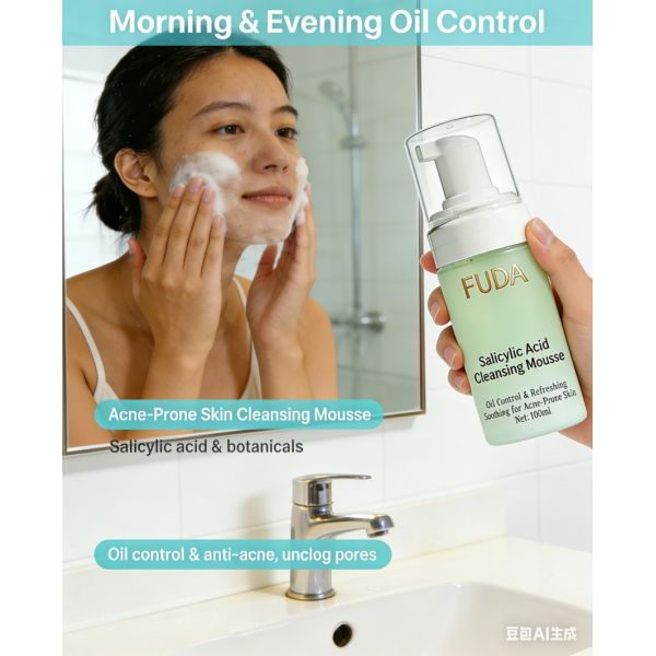 Salicylic Acid & Botanical Oil-Control Anti-Acne Mousse