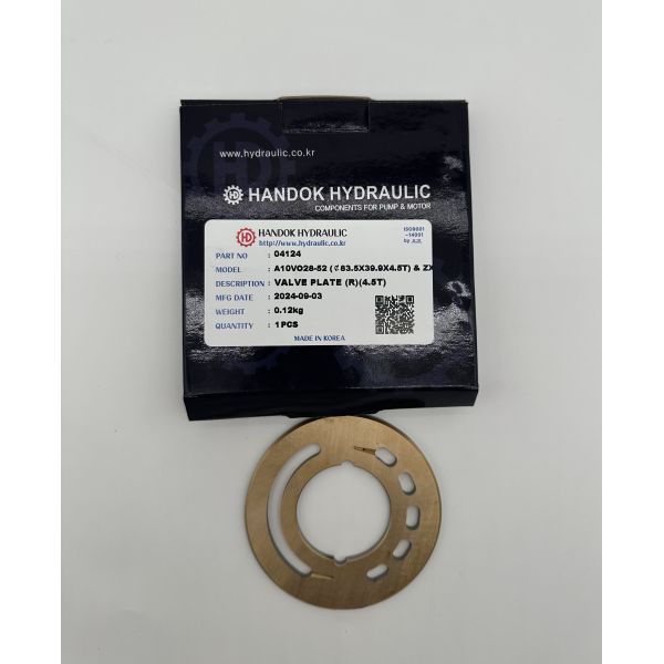 C Komatsu  HITACHI 78461 78462 Excavator Metal Accessory Valve Plate R